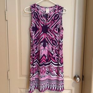 Ali Ro multi-color print dress